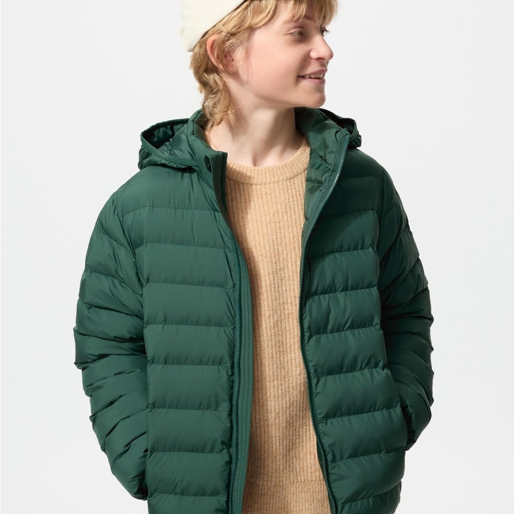Uniqlo Kids Green Puffer Jacket